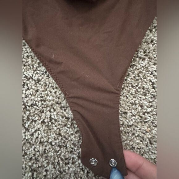 Skims Fits everybody bodysuit color cocoa - Picture 5 of 5